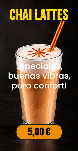 Chai latte de Elzade Cafe en Collblanc, Barcelona